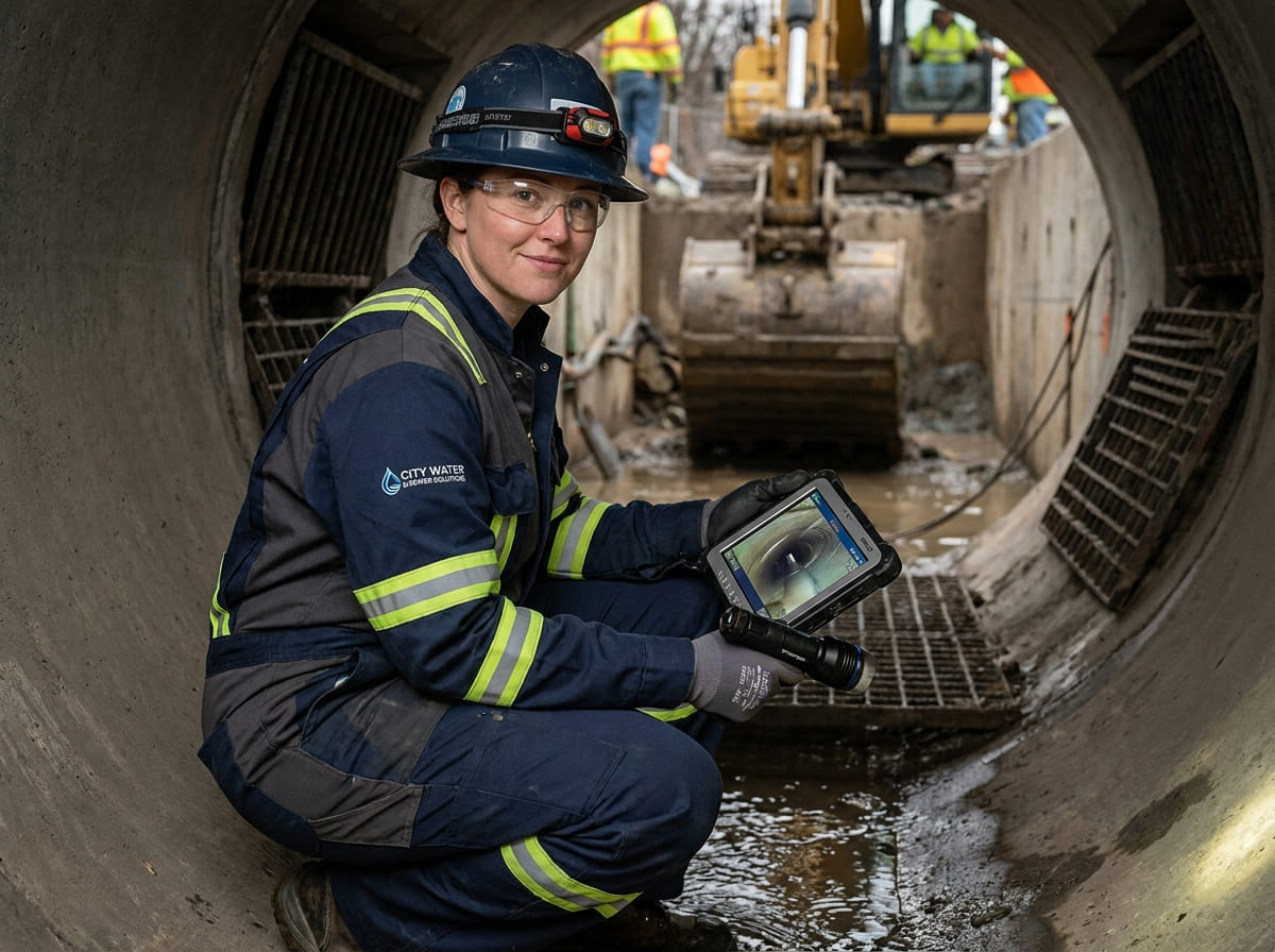 Sewer Line Inspection & Replacement in Kermit